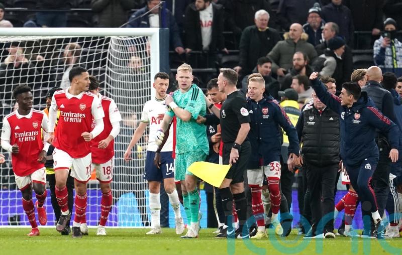 Man, 35, admits assaulting Arsenal goalkeeper Aaron Ramsdale during derby
