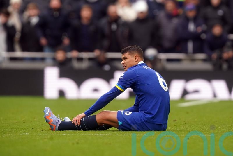 Chelsea defender Thiago Silva sustained knee ligament damage in loss at Spurs