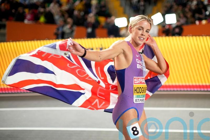 Britain’s Keely Hodgkinson defends European indoor 800m title in style in Turkey