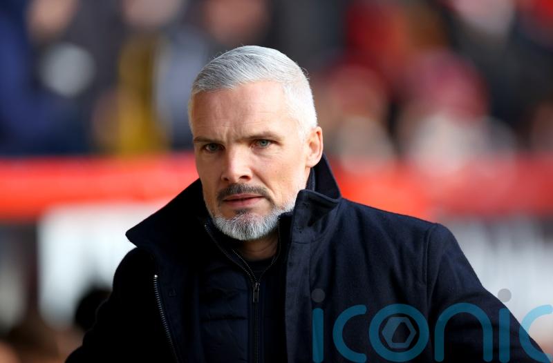 Police investigate after objects thrown at Dundee United manager Jim Goodwin