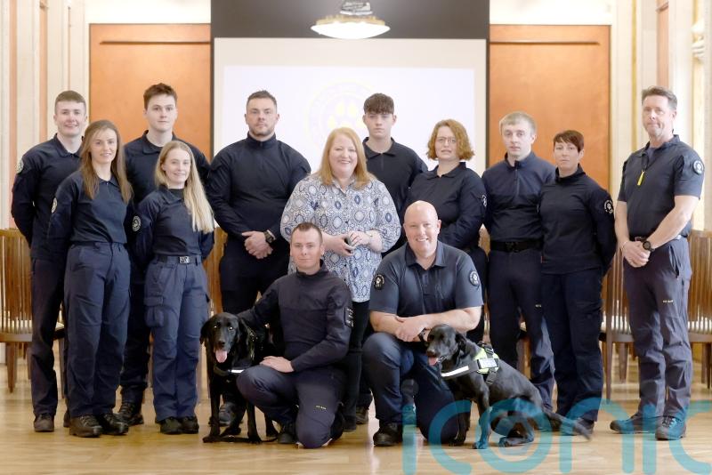 Rescue group celebrated at Stormont for saving lives in Turkey