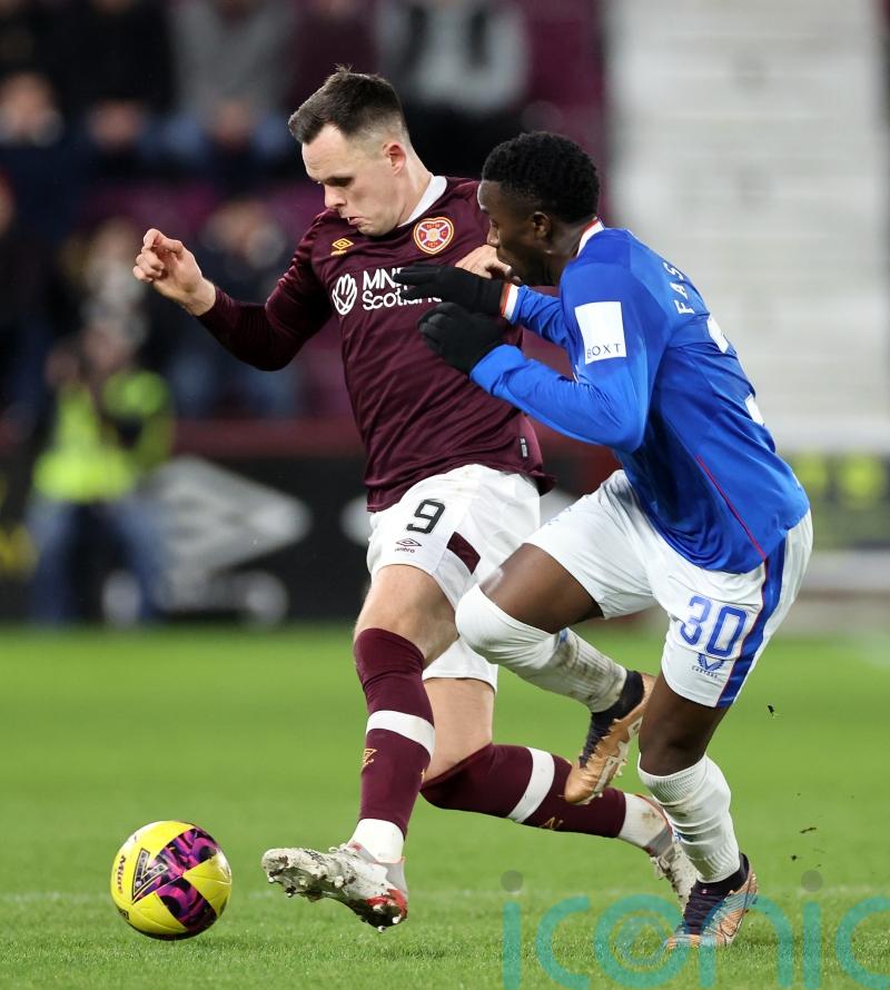 Lawrence Shankland ‘touch and go’ to feature in Hearts cup clash with Celtic