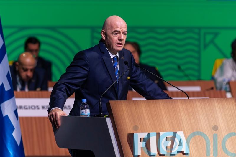 FIFA president hits out at ‘mean’ critics and gets four more years in the job