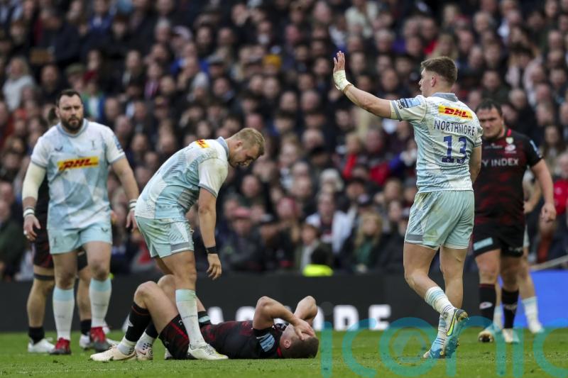 Saracens and England wait on Owen Farrell ankle injury news
