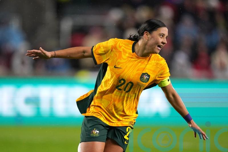 Chelsea’s Sam Kerr on target as Australia end England’s 30-game unbeaten streak