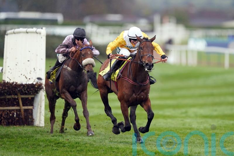 Apple Away blossoms against the boys at Aintree