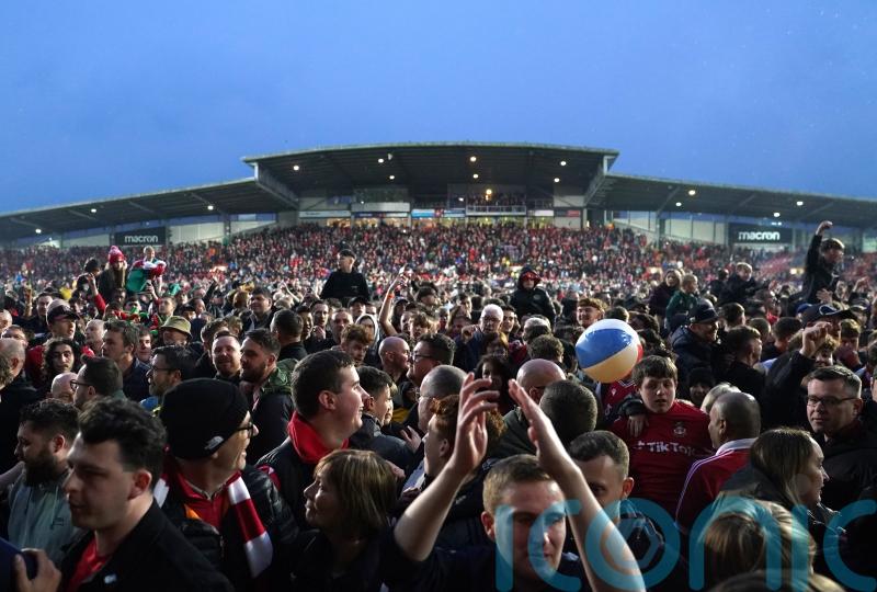 This is bonkers – Ben Foster clings to GoPro after Wrexham pitch invasion