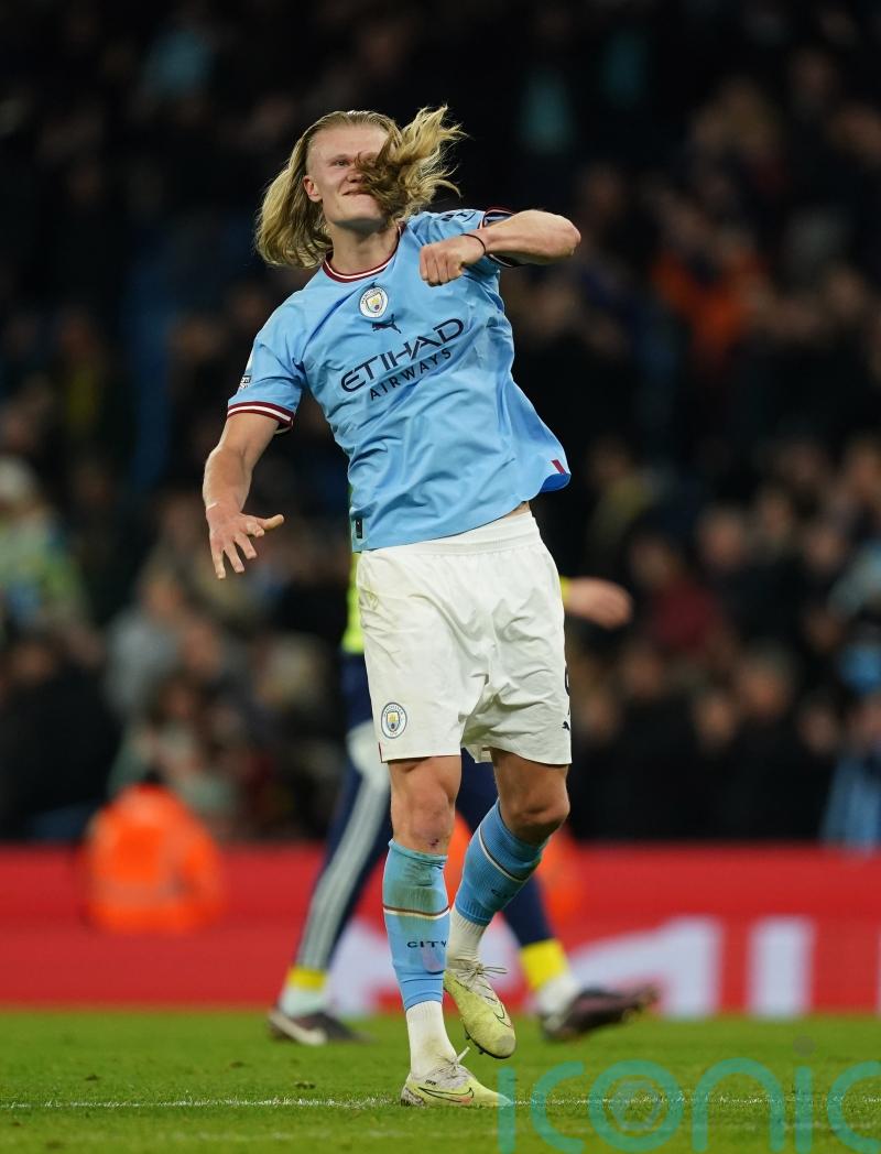 Banging in goals for fun at Man City Erling Haaland’s stunning