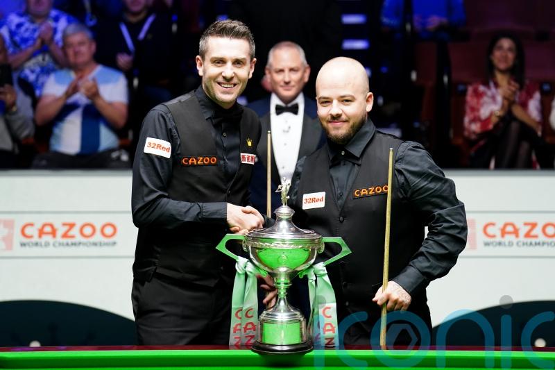 Luca Brecel dominates opening session of Crucible final against Mark Selby