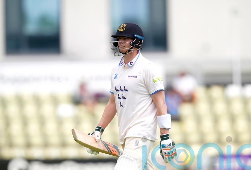Steve Smith out for 30 on Sussex debut as captain Cheteshwar Pujara shines again