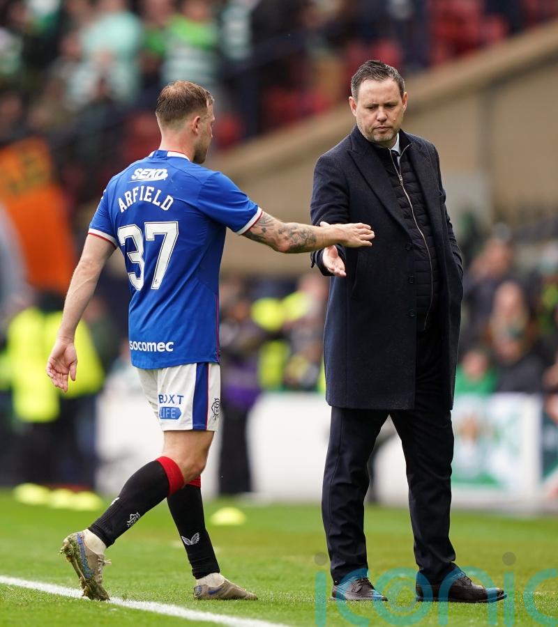Scott Arfield’s Rangers exit ‘pulls at heartstrings’, says boss Michael Beale