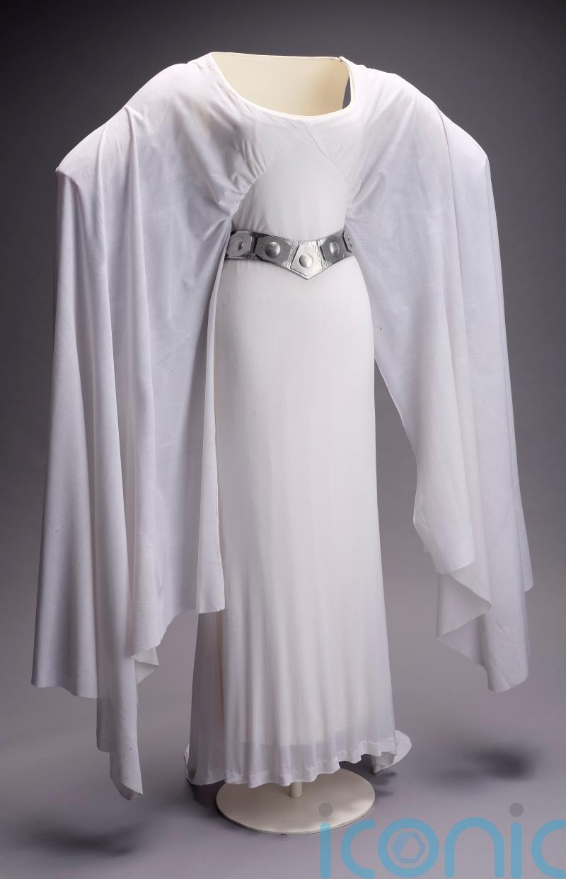 One-of-a-kind Princess Leia dress worn by Carrie Fisher in Star Wars to sell for sensational sum