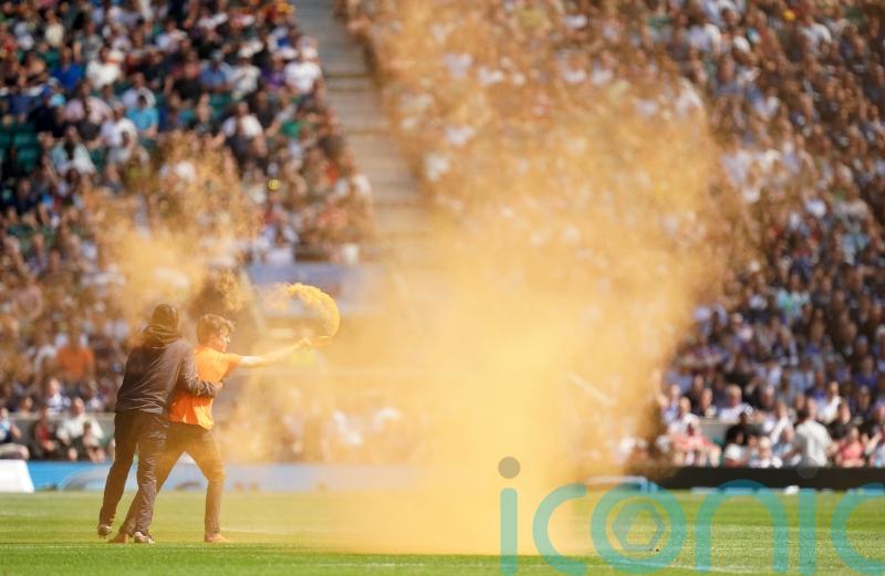 Two men charged after Just Stop Oil protest at Gallagher Premiership final