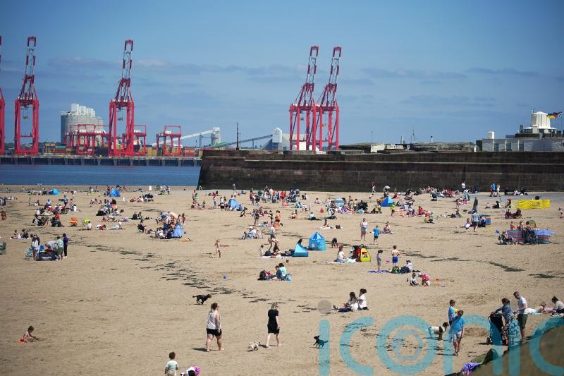 UK enjoys hottest day of year so far at over 25C