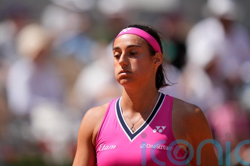Home favourite Caroline Garcia suffers shock second-round exit at Roland Garros