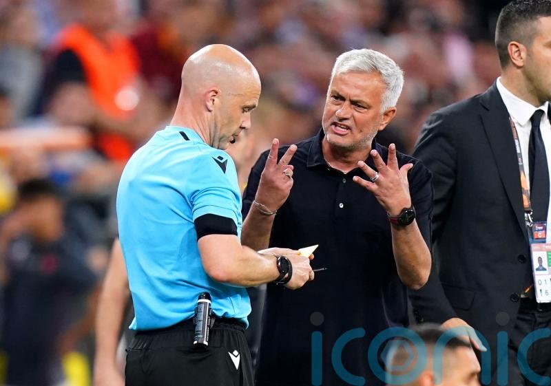 UEFA awaits reports following Jose Mourinho’s rant at referee Anthony Taylor