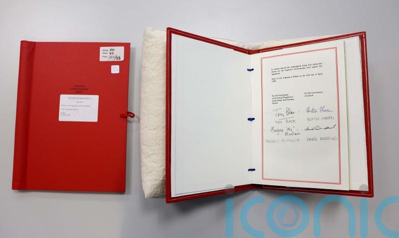 Original Belfast Agreement completes 800-mile tour across Northern Ireland