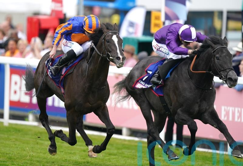 So close but so far in the Derby for Varian and King Of Steel