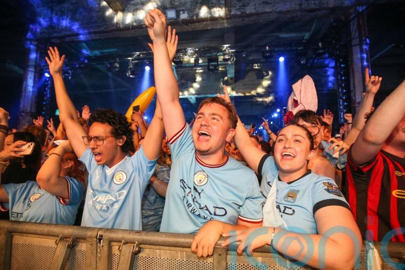 Manchester rain to ‘taste like champagne’ as City celebrate Champions League win