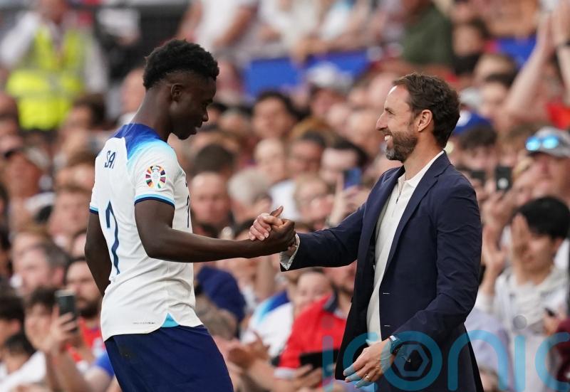 ‘Exceptional’ Bukayo Saka lauded by Gareth Southgate after England romp