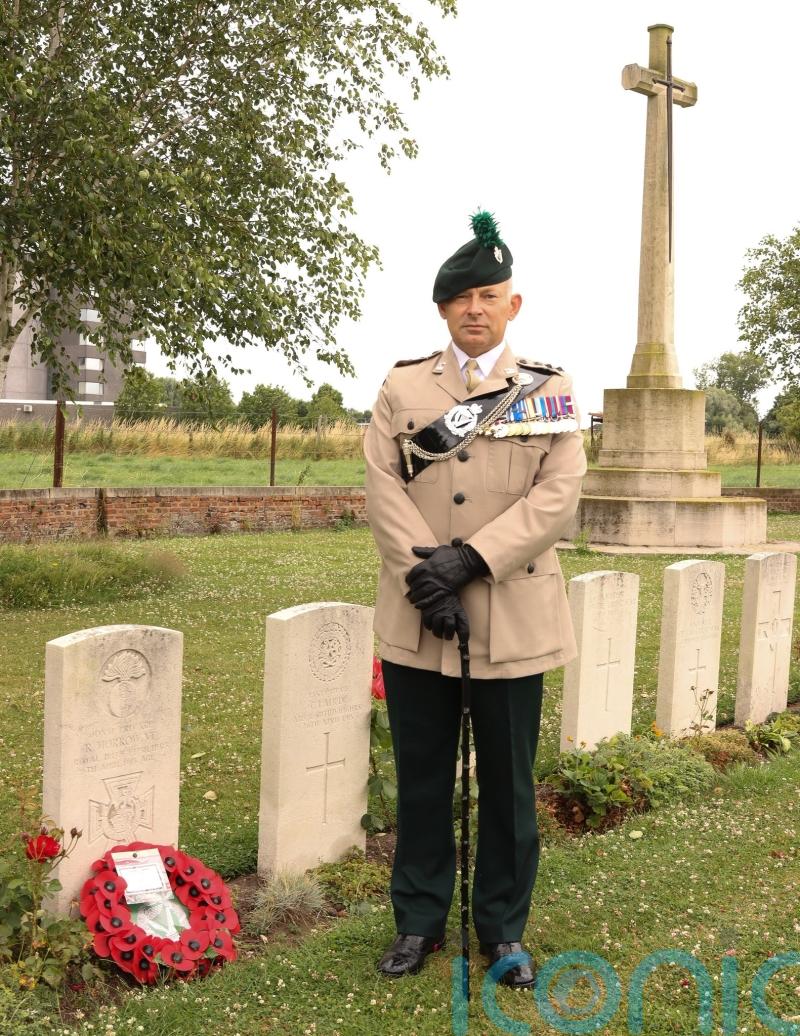 Royal Irish holds ceremonies across globe to remember 18 VC recipients