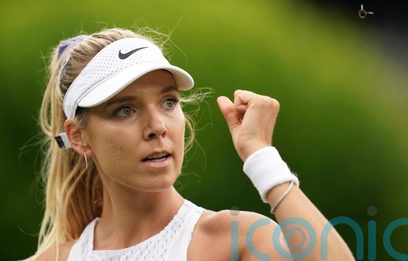 Katie Boulter maintains focus after protest to reach second round at Wimbledon
