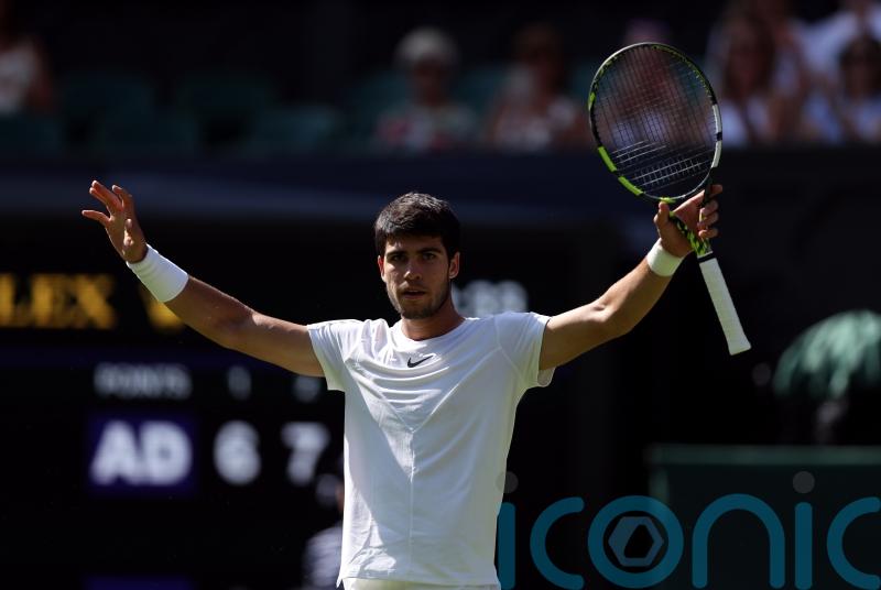 Carlos Alcaraz feels like he belongs on Wimbledon’s biggest stage
