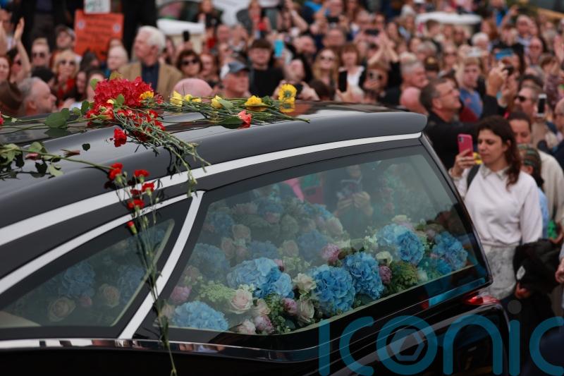 Bono and Bob Geldof among mourners as ‘beloved’ Sinead O’Connor laid to rest