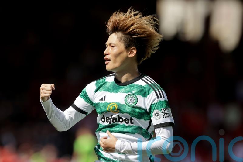Kyogo Furuhashi and Matt O’Riley on target again as Celtic win at Aberdeen