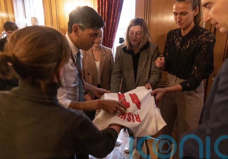 Rishi Sunak tells Lionesses ‘whole nation is rooting for you’ in World Cup final