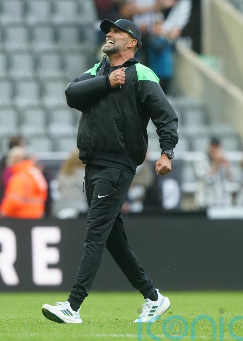 Jurgen Klopp calls 10-man Liverpool’s win at Newcastle ‘rare and super-special’