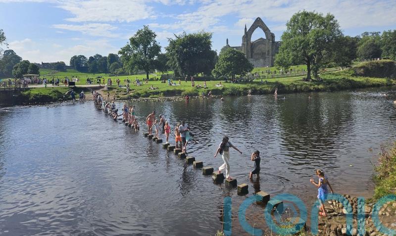 Temperatures hit 32.7C on hottest day of the year so far