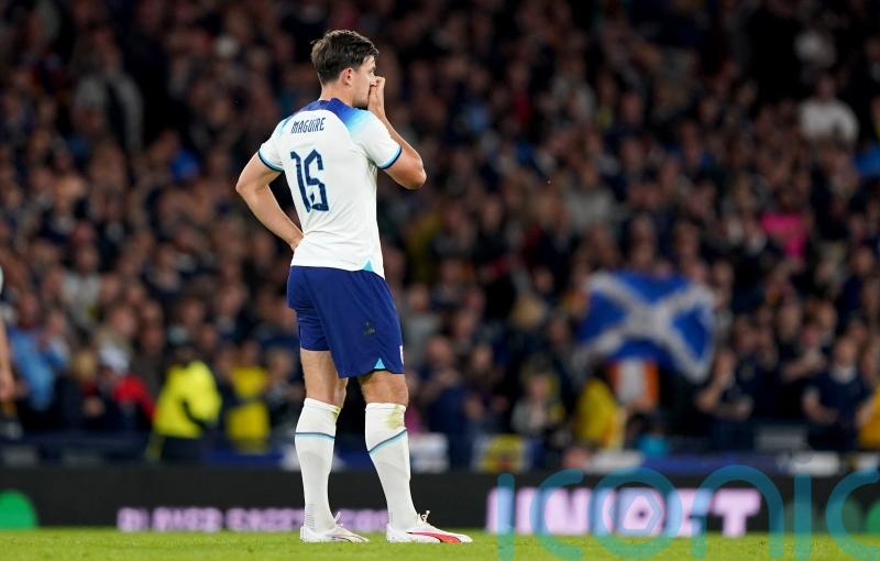 Harry Maguire says he can deal with pressure after ‘banter’ from Scotland fans