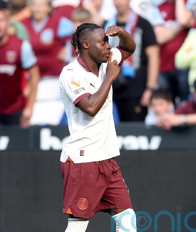 Pep Guardiola hails impact of Jeremy Doku in Man City’s win at West Ham