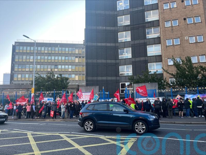 Healthcare workers’ morale ‘never been lower’ as thousands begin 48-hour strike