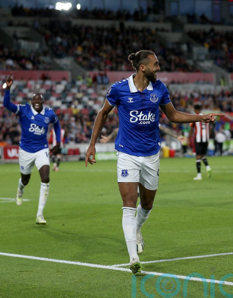 Dominic Calvert-Lewin on target in Everton’s victory at off-colour Brentford