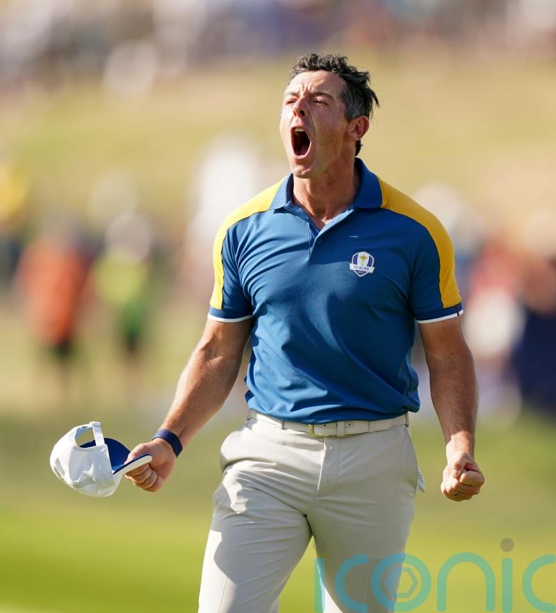 Rory McIlroy: I used anger to my advantage on way to Europe’s Ryder Cup triumph