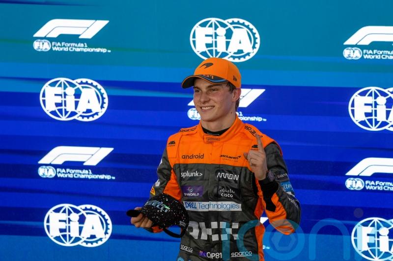 Oscar Piastri on sprint pole as Max Verstappen starts third in bid to seal title