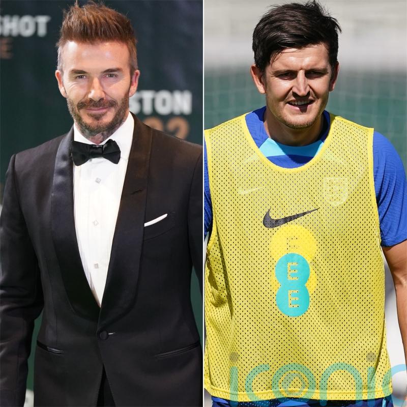 David Beckham’s support ‘meant everything’ to Harry Maguire in testing times