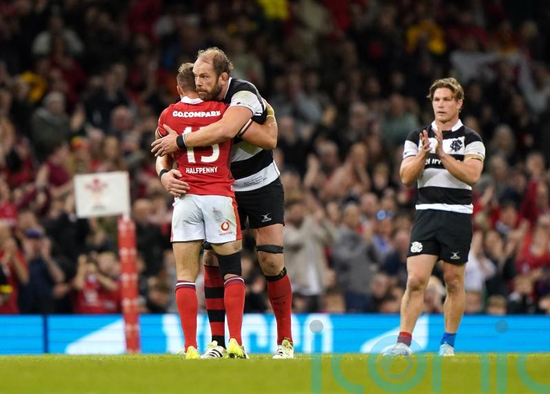 Much-capped Wales trio given rousing send-off in victory over Barbarians