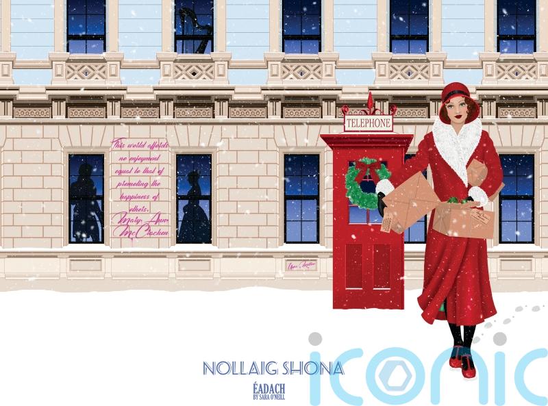 Celebrated artist designs Christmas cards to fundraise for Women’s Aid