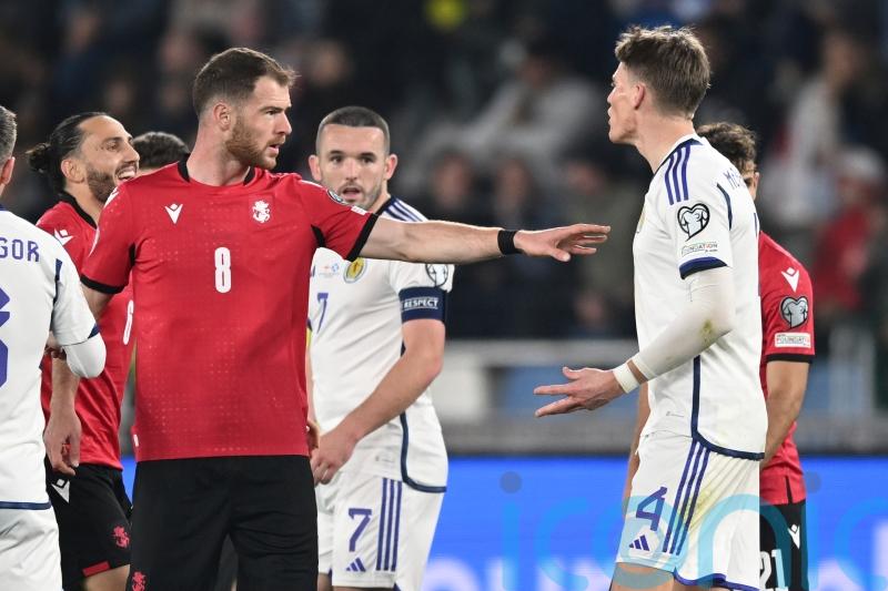 Scott McTominay brands behaviour of Georgia players ‘a disgrace’