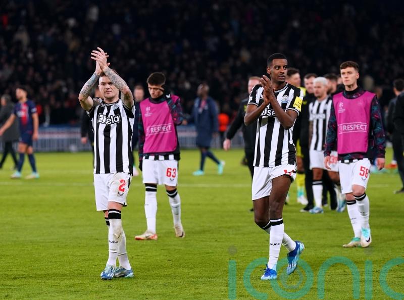 It wasn’t a penalty – Newcastle’s Kieran Trippier disappointed as PSG nick point