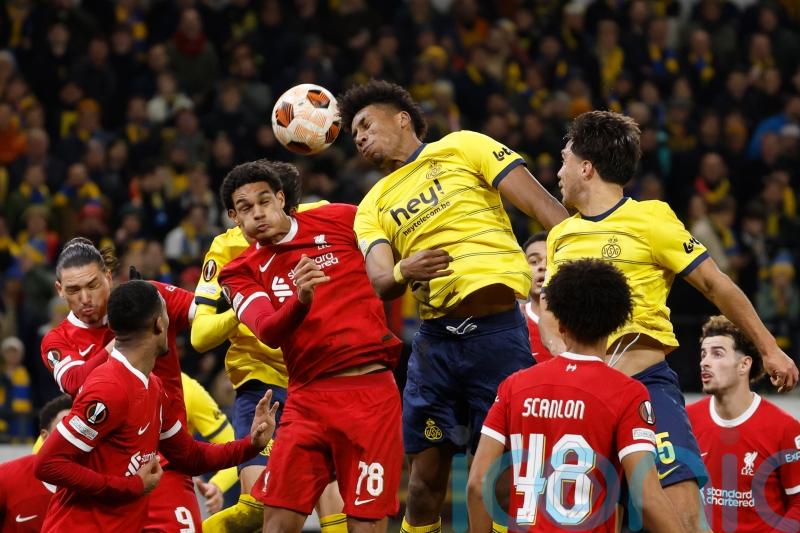 Youngest European team in Liverpool’s history beaten at Union Saint Gilloise