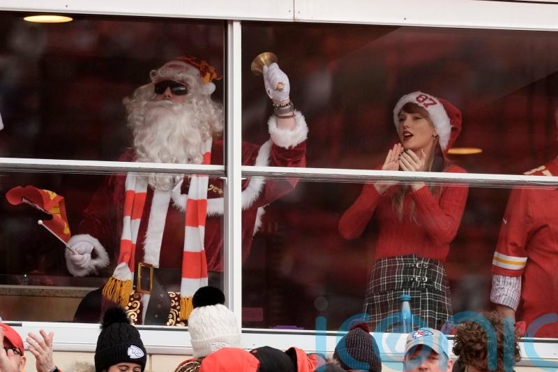 Chiefs beaten by Raiders as Taylor Swift watches Christmas Day clash