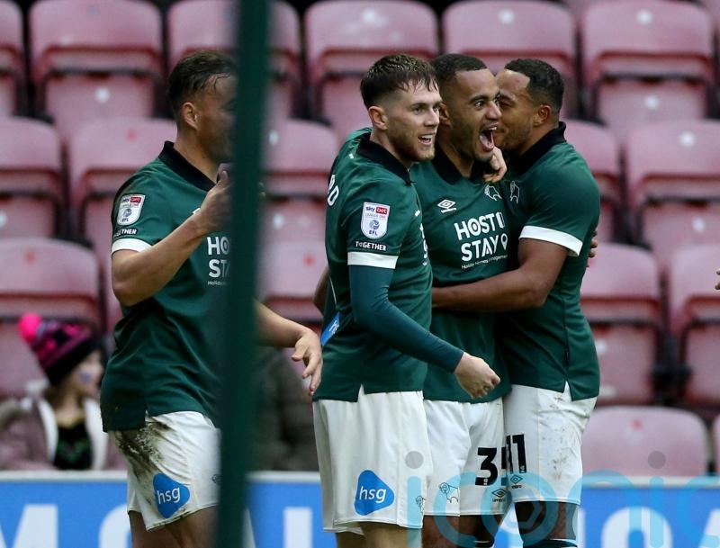 Curtis Nelson heads Derby to victory at Wigan
