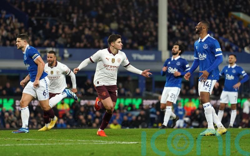 Manchester City move back into the top four with victory at Everton