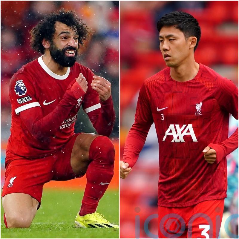 Jurgen Klopp happy for Mohamed Salah and Wataru Endo’s absences to be minimum