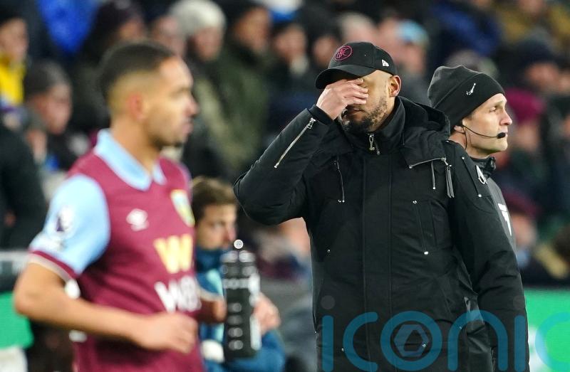 Vincent Kompany frustrated as Burnley held by Luton