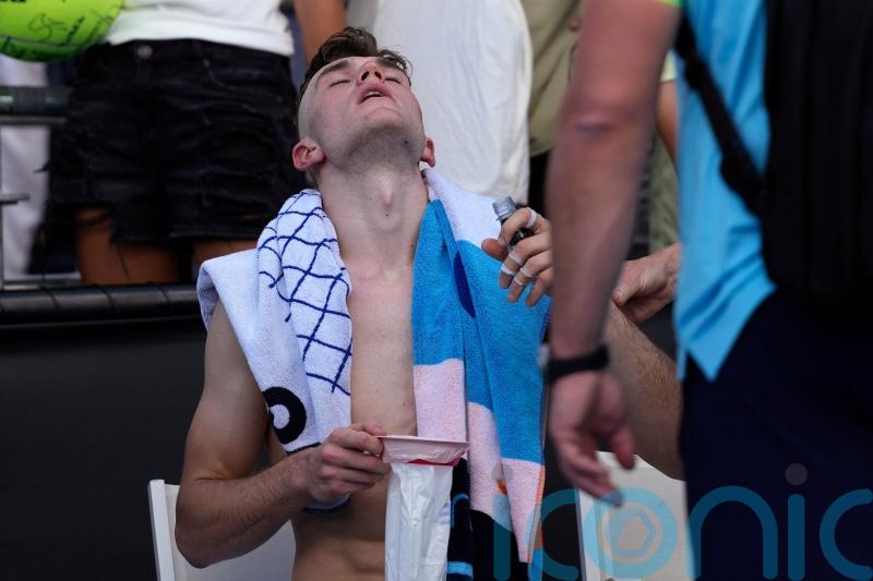 Jack Draper blames stress for sickness after first-round win at Australian Open